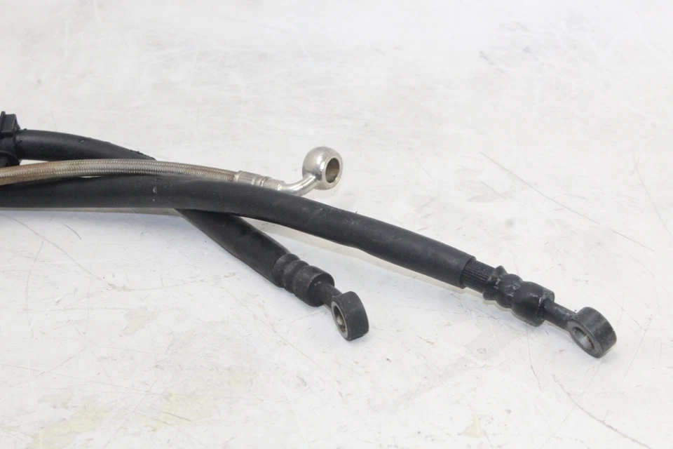 2007 YAMAHA FZ6 OEM FRONT BRAKE CALIPER HOSES LINES W REAR HOSE - Image 4 of 4