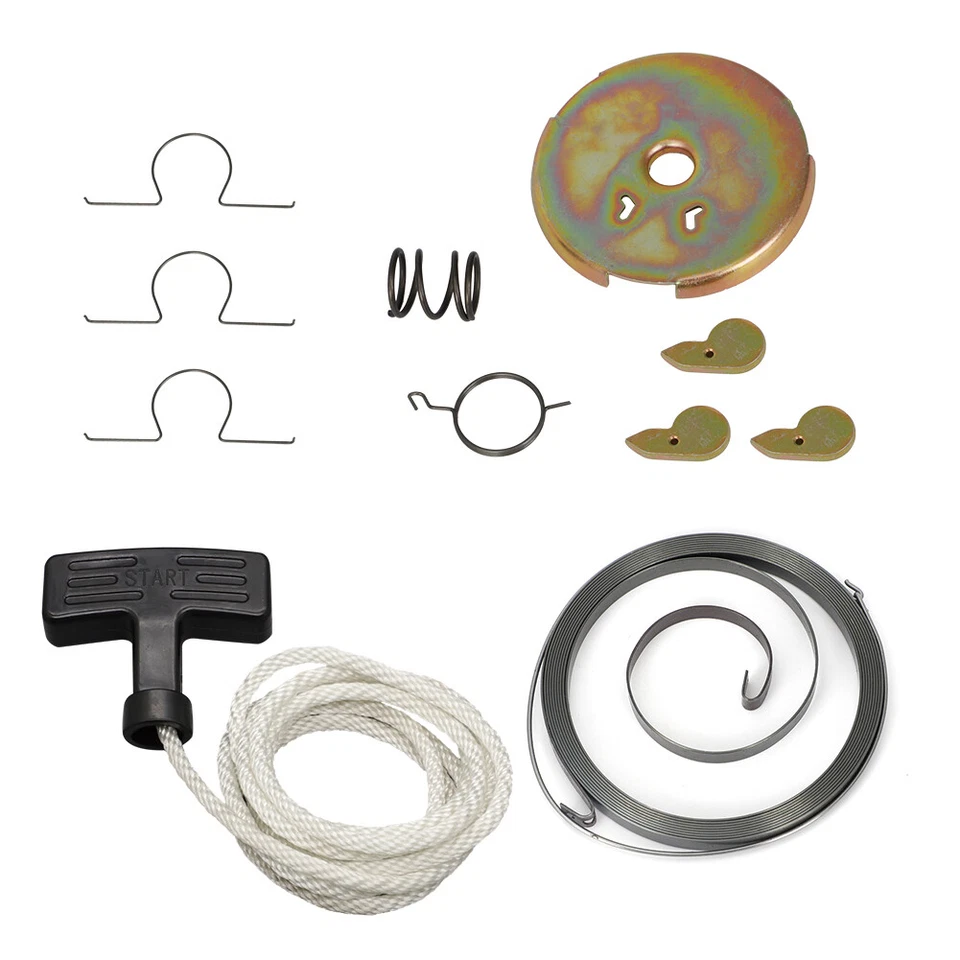 Para Honda ATC 110 185 200 Arranque Retroceso Resorte Cuerda Manija y Tire Arranque Reconstrucción Foto 2 de 4