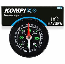 KOMPIX Mini Outdoor Kompass Marschkompass Wandern Auto Fahrrad Taschenkompass