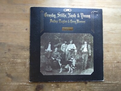 Crosby Stills Nash & Young Deja Vu 1st Press VG+ Vinyl LP Record Album 2401001