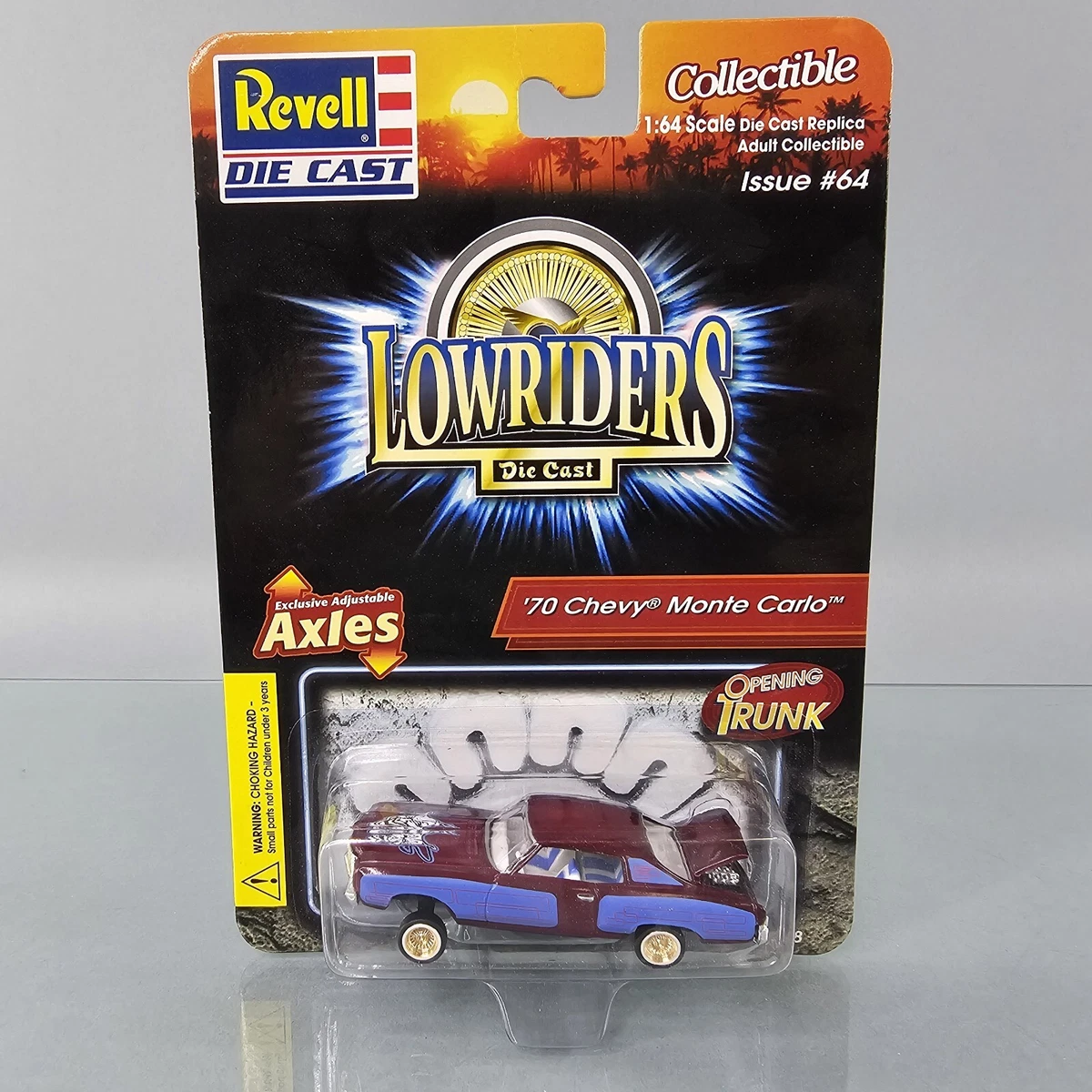 Revell LOW RIDER ミニカー Amazon | Revell 1/64 LOWRIDERS Figure Combo '61 CHEVY IMPARA