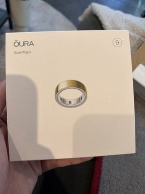 ŌURA Oura Ring 4 Gold Größe 9