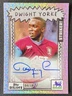 Dwight Yorke 2025 Topps Decades Premier League 1990's Striker Auto /10