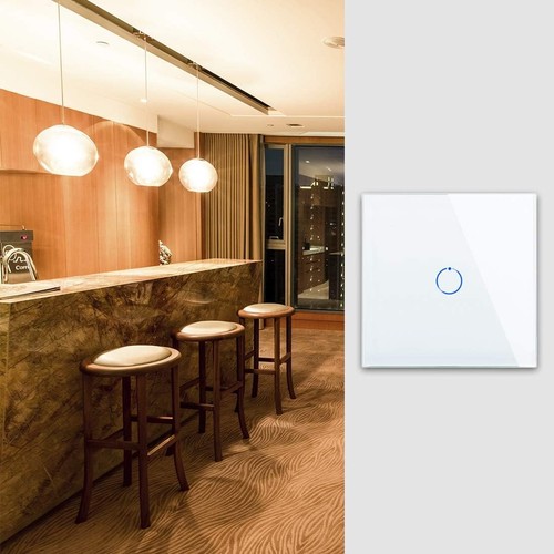 Dimmer Schalter, LED, Wechselschalter, Touch, Weiß, 2er-Pack, Glas - Bild 10 von 12