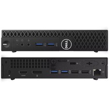 DELL Windows 11 Pro Desktop PC TINY MINI QUAD Core i7 32GB RAM 1TB SSD HDMI WIFI