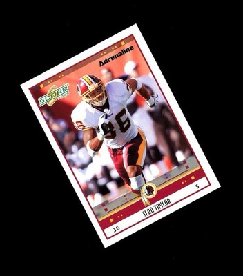 RARE 2005 Score ADRENALINE GREEN STAMP SP SEAN TAYLOR /399! Redskins LEGEND