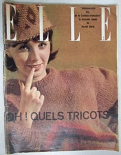 Elle n° 787 du 20 janvier 1961 Tintin Objectif Lune, Bardot, Isabelle de France