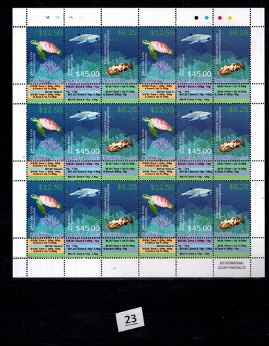 / SAMOA 2015 - MNH - MARINE LIFE - SHARKS - TURTLES - REPTILES