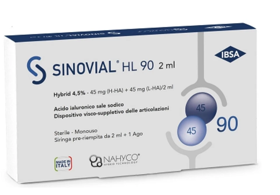 IBSA FARMACEUTICI ITALIA SRL Sinovial HL 90 2 ml