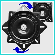 2Pack Heavy Duty Bar Stool Swivel Plate, 6Inch Chair Base With Solid Ring of ...