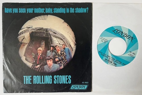 The Rolling Stones: 1966 US London PS 45: 'Have You Seen Your Mother, Baby NM/EX