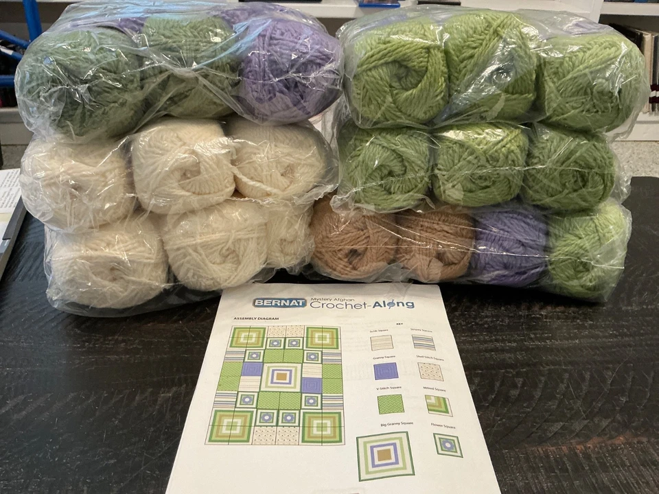 BERNAT Softee Chunky Mystery Afghan Crochet-Along Kit - Image 4 of 4