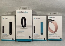 Fitbit Alta FB406 Activity Tracker +3 Accessory Bands!  Large - New -