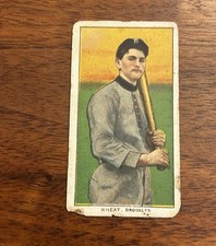 1909-11 T206 Zack Wheat Piedmont 350-460 Back