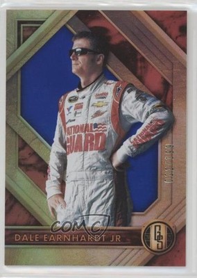 2021 Panini Chronicles Gold Standard Blue 22/199 Dale Earnhardt Jr #19 HOF 0c6