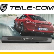 Porsche "Cayman S" Einstiegleiste CARBON+Beleuchtung LINKS 981504981491E0