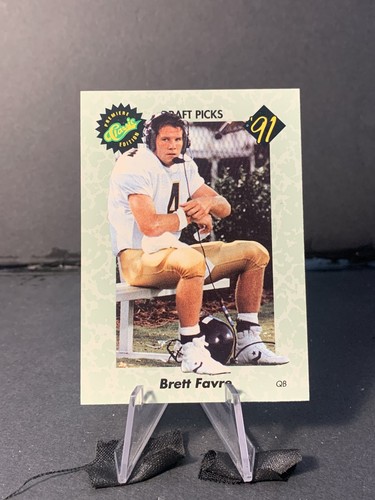 Brett Favre #30 — 1991 Classic football card