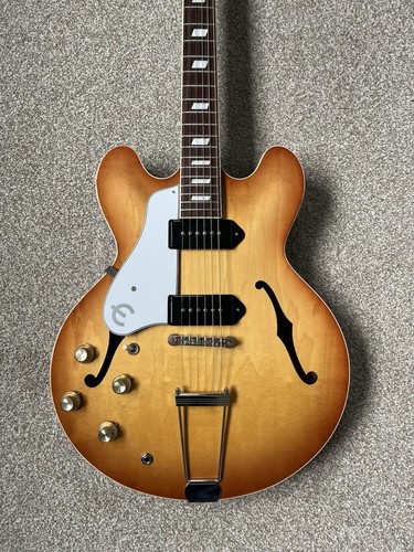 Left Handed Epiphone USA Casino Royal Tan