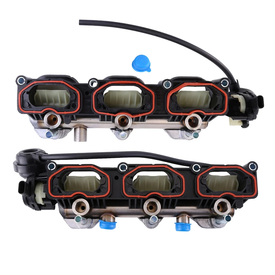1 Pair Intake Manifolds Left & Right for Audi S4 S5 A6 A7 Q5 Q7 3.0 06E133109 - Imagem 3 de 4