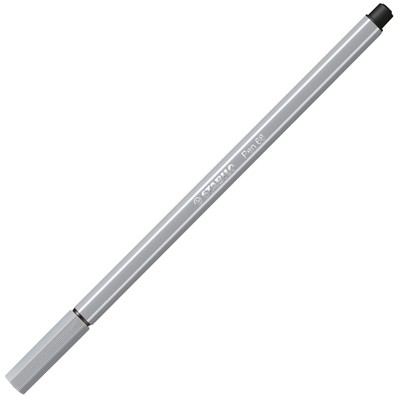 STABILO Pen 68 Fiber Tip, Medium Cold Gray Grey Medium Cold Gray