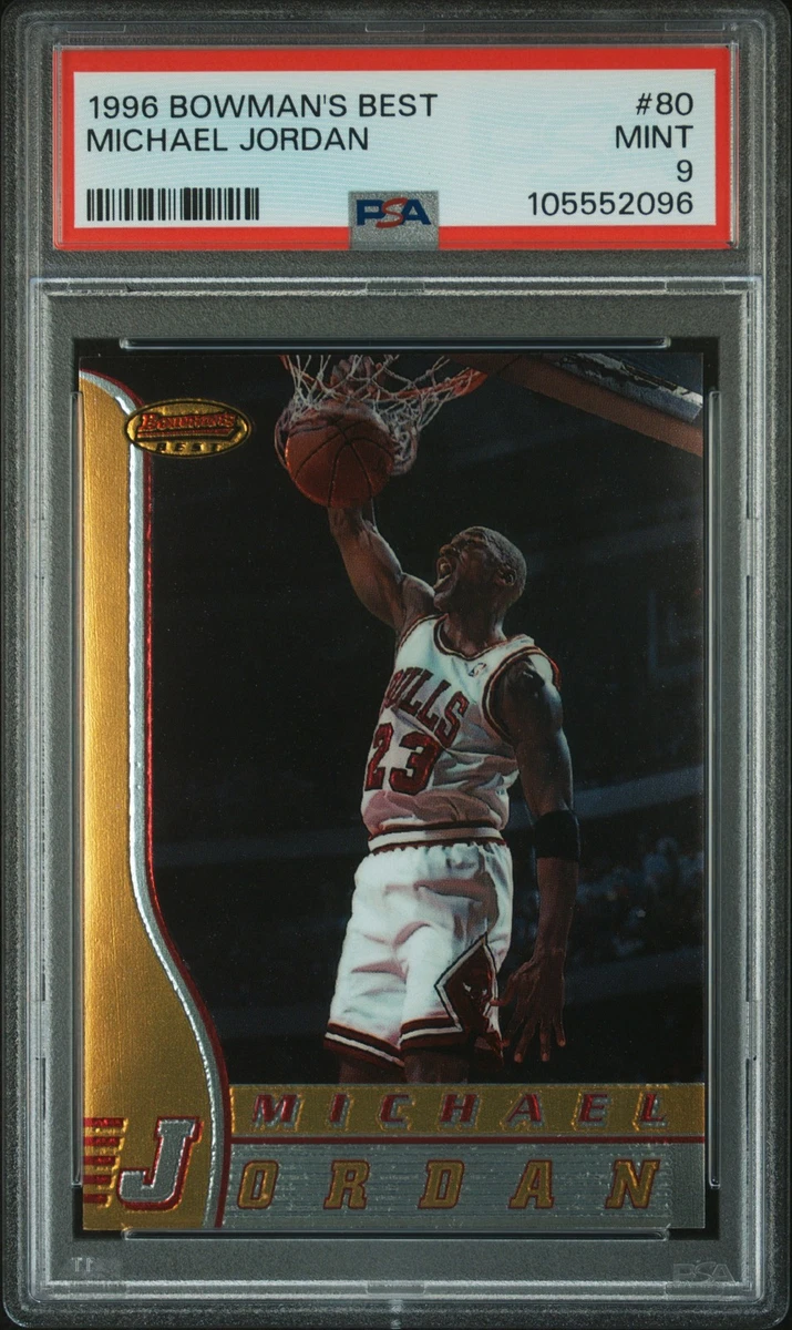 Bowman Michael Jordan 9 Graded Basketball Sports Trading Cards