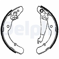 Bremsbackensatz hinten f&uuml;r Seat Inca 6K9 | 24421283