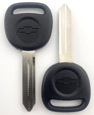 SET OF 2 NEW OEM 15026223 CHEVROLET BOW-TIE BLANK KEY 598007