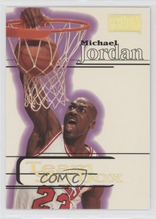 1997-98 Skybox Premium Team Skybox Michael Jordan #235 HOF 4bo