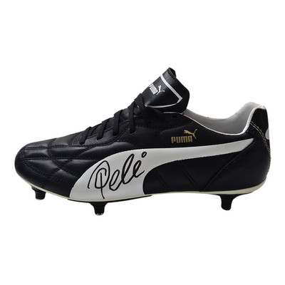 Pele SIGNIERT Puma Fußballschuh Cleat - Fußball Shirt Trikot Autogramm BECKETT
