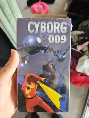 SEALED Cyborg 009 Legend of The Super Vortex VHS Anime