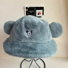 Japan Tokyo Disney Resort Ears Mickey limited Fluffy Winter Cap bucket hat
