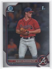 #BDC-10 2022 Bowman Chrome { Blake Burkhalter Braves