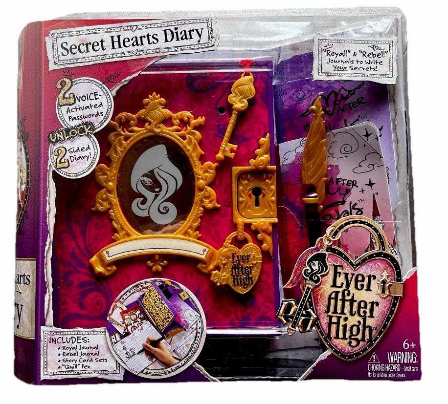 Ever After High Secret Hearts Password Journal Mattel NEW Sealed RARE