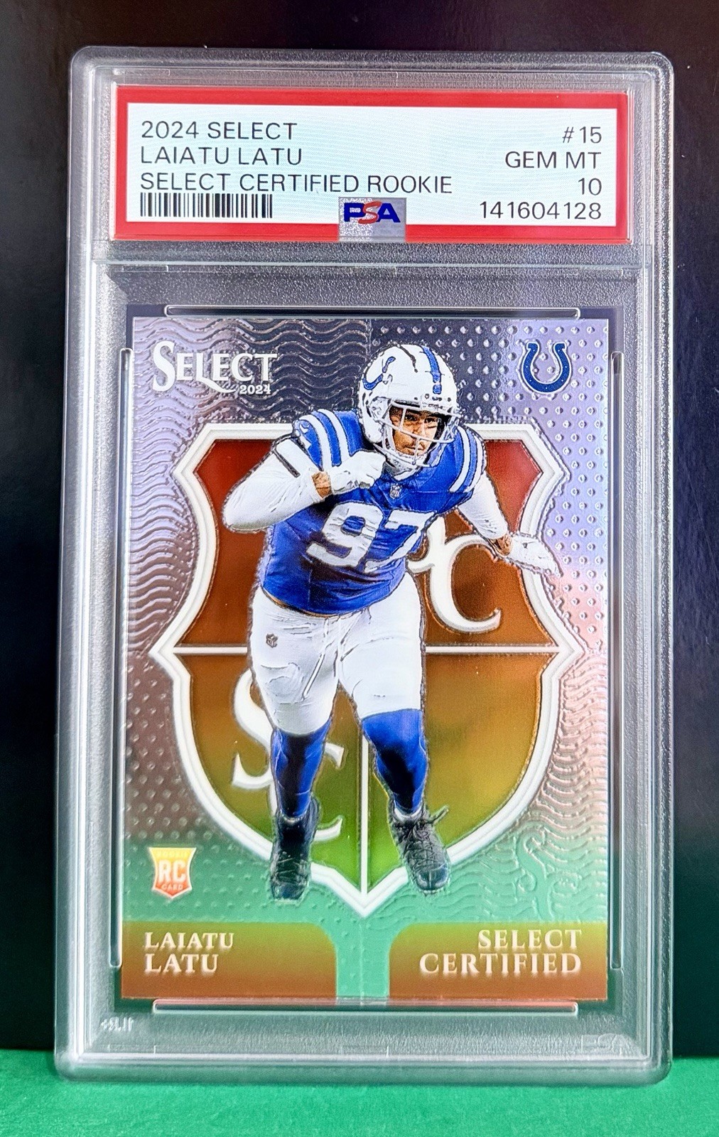 Laiatu Latu Panini Select Select Certified Rookies #15 Base