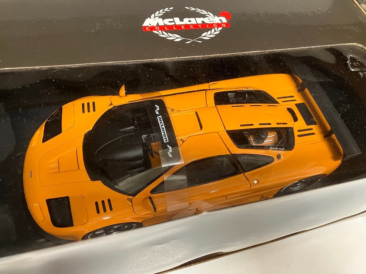 NEW 1/18 UT Models McLaren F1 LM Papaya Orange Rare Collector