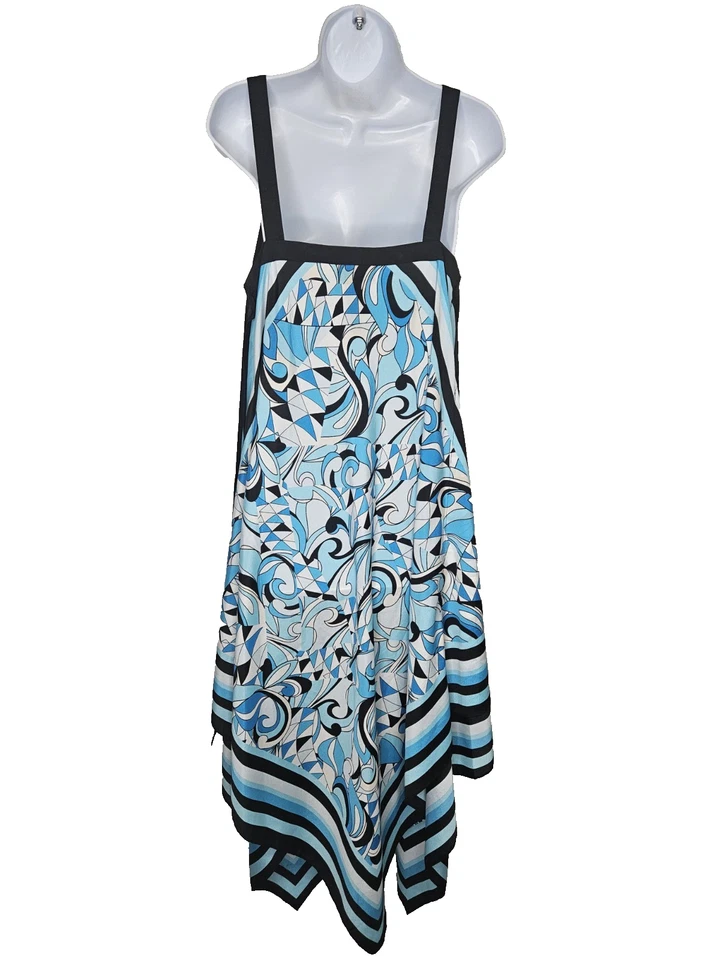 Vestido De Colección Y2K Ronni Nichole RN Studio Mujer Mujer 10 Multicolor BoHo Abstracto Foto 2 de 4