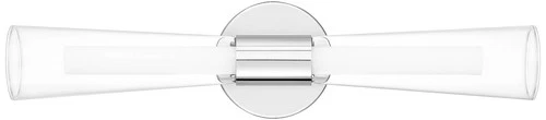 Quoizel Amara 22" Wide Polished Chrome LED Bath Light - Picture 2 of 6