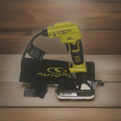 #ad Auto Joe Sun Joe 24V AJC MAX Handheld Air Compressor Tire Inflator W 1.3AH Bat $53.69