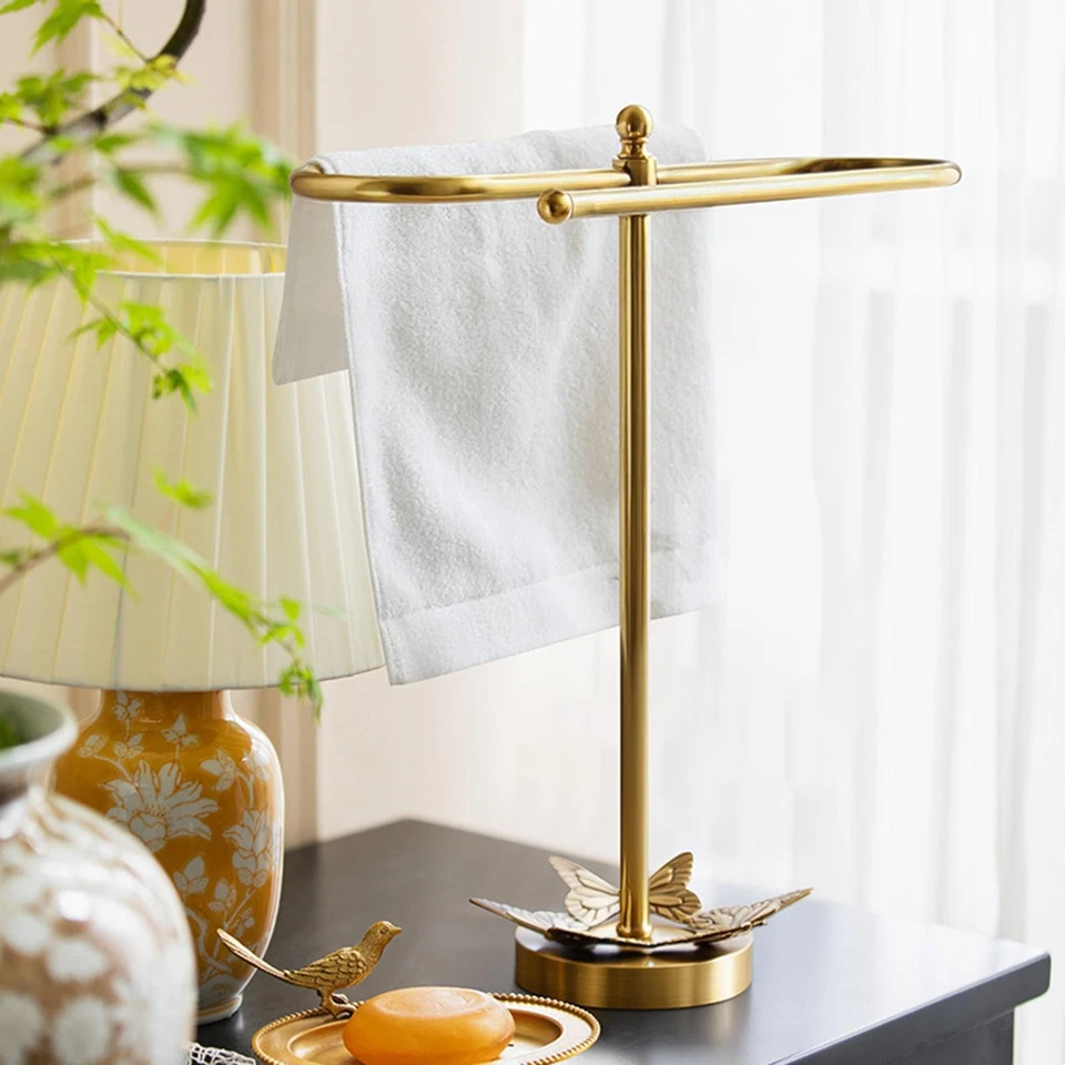 Portasciugamani Da Appoggio A Forma Di S Per WC Da Appoggio Nel - Immagine 3 di 4