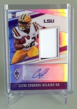 2020 Panini Chronicle Draft Picks Phoenix Patch Auto Clyde Edwards-Helaire 39/99