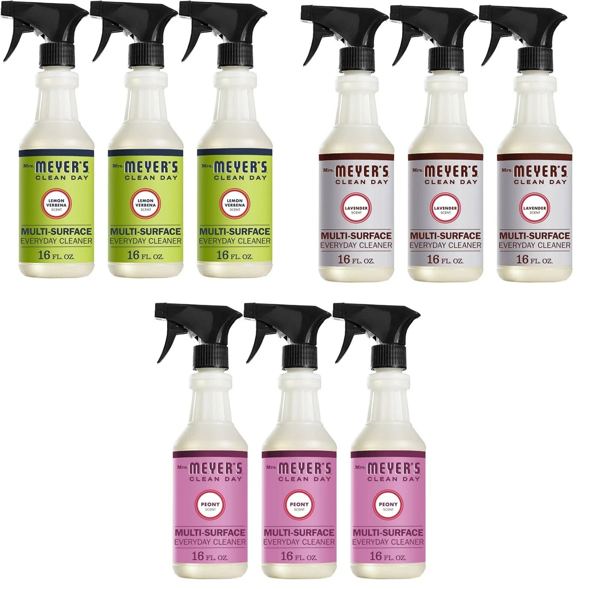 Mrs. Meyer s Clean Day Multi Surface Everyday Cleaner Solution 16