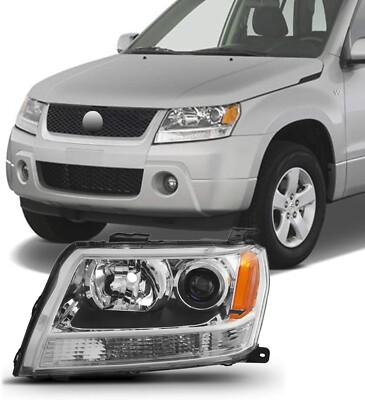 For 06-13 Suzuki Grand Vitara Factory Style Projector Headlight Driver Side Only