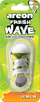 Autoduft Parfüm Zitrone Schuhe Lufterfrischer Original Areon Duftbaum FRESH WAVE