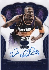 Cedric Ceballos 2013-14 Panini Preferred Auto 23/49 Jersey Number 1/1