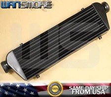 2.5 Black Alloy Intercooler 27x7x2.5 For Turbo Civic Integra Crx Accord Crx Si 2.5 Black Alloy Intercooler 27x7x2.5 For Turbo Civic Integra Crx Accord Crx Si