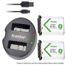 DUAL Charger Combo For Sony NP-BX1 HDR-AS200V AS200VR CX240 CX405 CX440 MV1