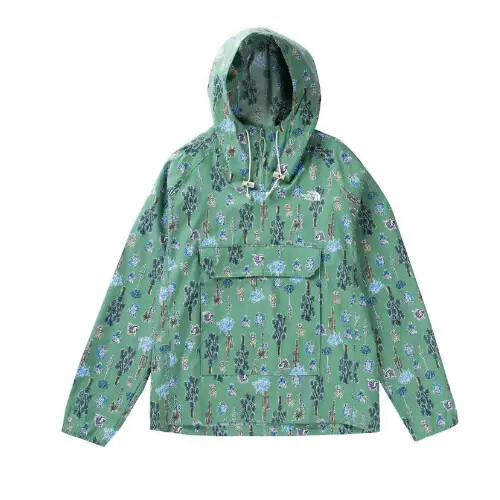 The North Face Class V NF0A5338IZG Hoodie Herren grün Kaktusdruck Pullover APP262 - Bild 21 von 25