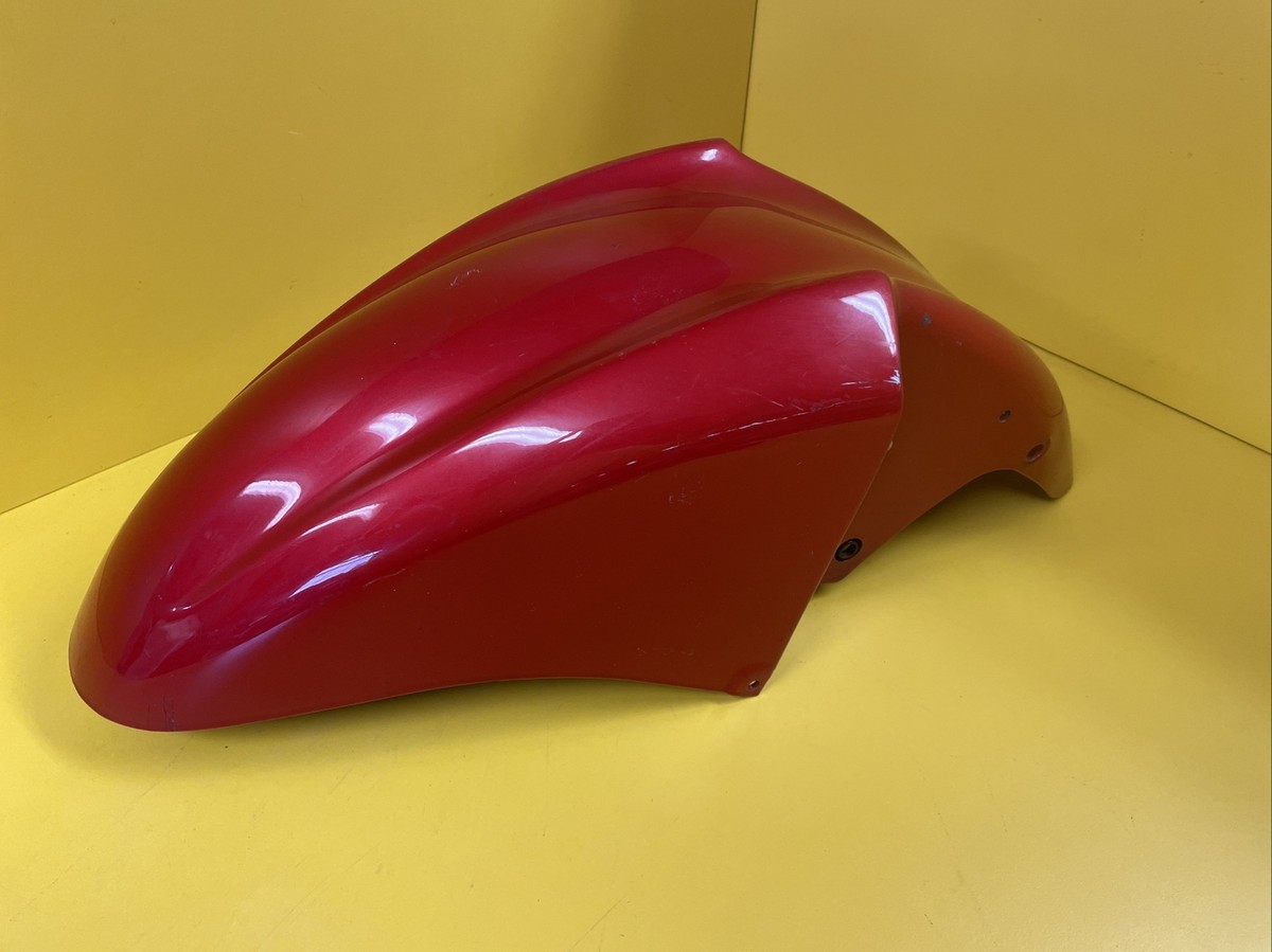 95ページ 95-99 KAWASAKI ZX6 FRONT FENDER WITH BRACKET 35004-1306 RED
