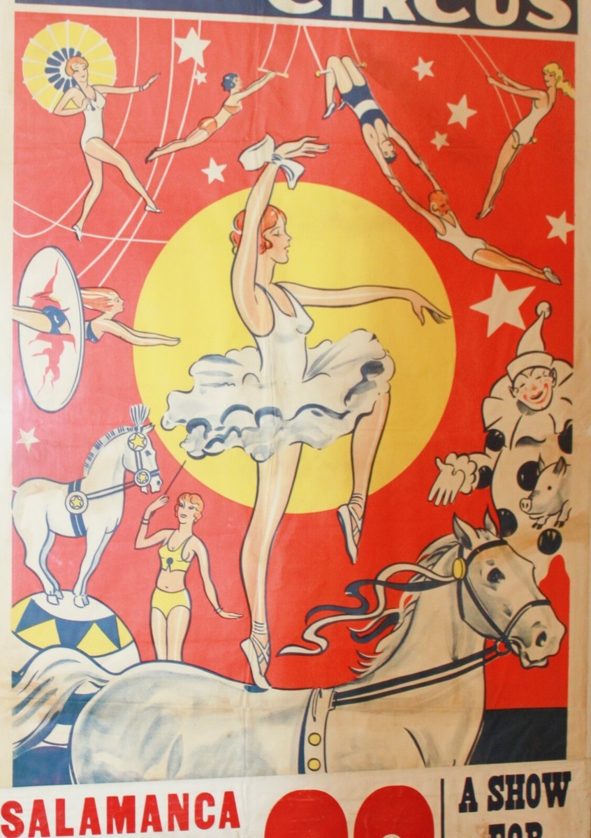 ビッグサイズ！BARBARIAN CIRCUS バーバリアンサーカス ポスター