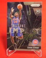 Isaiah Stewart Instant Impact Rookie Prizm 2021 Basketball Card #22